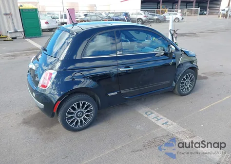 2013 Fiat 500 Gucci из США, поврежденный, VIN 3C3CFFCR7DT691145